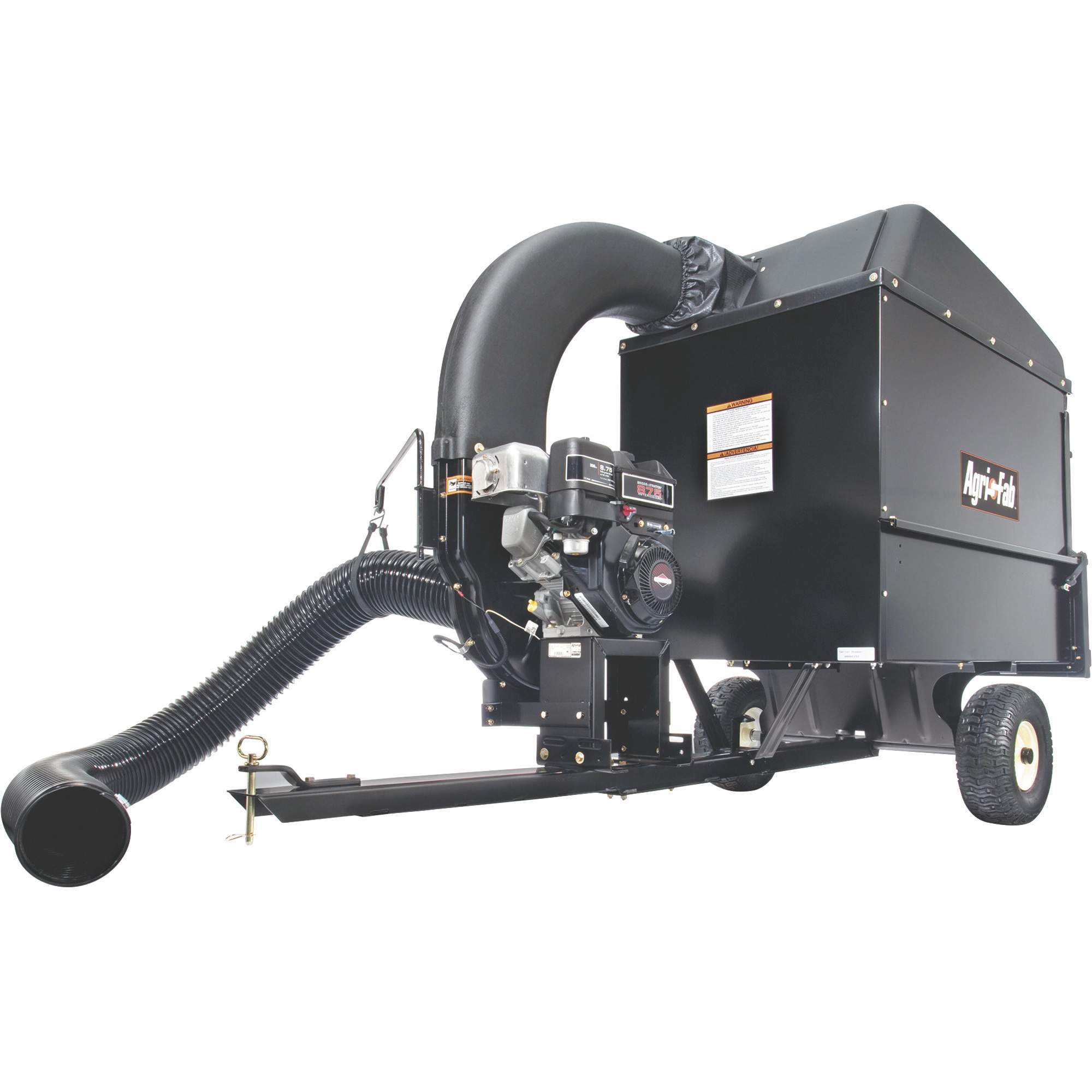 Agri-Fab Tow-Behind Mow-N-Vac, 163cc Briggs & Stratton Engine, 32 Cu. Ft., Model# 45-0577